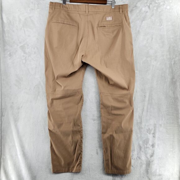 RGC Random Golf Club Mens 39x30 Tan Chino Golf Pants Stretch Flex - Picture 5 of 8